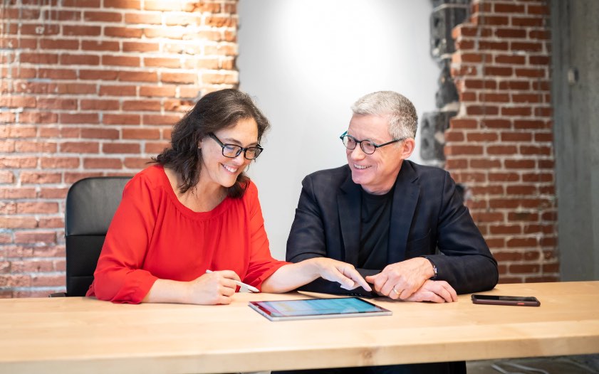 Manon Champagne et Marcel Auclair